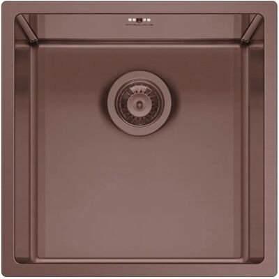 Pyramis Astris Colora Lavello Sottopiano Inox Cobre - Lavello da Cucina Pyramis Astris Colora Lavello Sottopiano Inox Cobre - Lavello da Cucina