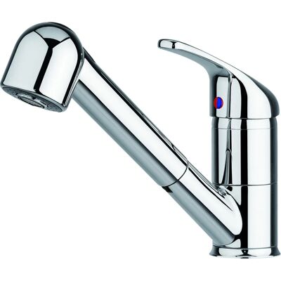 Pyramis Festivo Chrom Küchenarmatur - Messing, 18,5cm Höhe, 20,5cm Tiefe Pyramis Festivo Chrom Küchenarmatur - Messing, 18,5cm Höhe, 20,5cm Tiefe