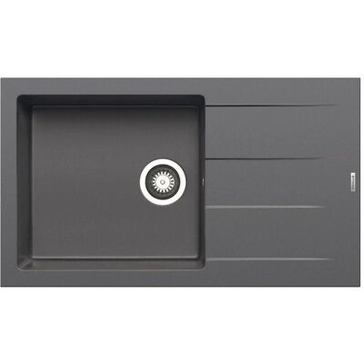 PYRAMIS - ATHLOS PLUS 1B 1D 86x50 - Grigio Ferro - Lavello in Granito PYRAMIS - ATHLOS PLUS 1B 1D 86x50 - Grigio Ferro - Lavello in Granito