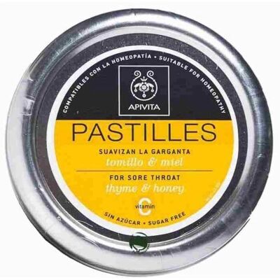 Apivita Pastillas de Miel y Tomillo - Pastillas Apivita Pastillas de Miel y Tomillo - Pastillas