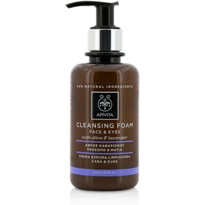 Apivita Espuma Limpiadora para Cara y Ojos (200ml) Apivita Espuma Limpiadora para Cara y Ojos (200ml)