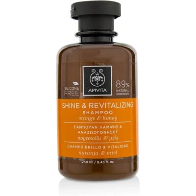 Apivita Glanz & Revitalisierende Shampoo mit Orange und Honig - Shampoo Apivita Glanz & Revitalisierende Shampoo mit Orange und Honig - Shampoo