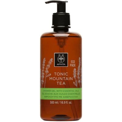 Gel Tonificante de Chá das Montanhas - Apivita Sideritis Orgânico 500ml Gel Tonificante de Chá das Montanhas - Apivita Sideritis Orgânico 500ml