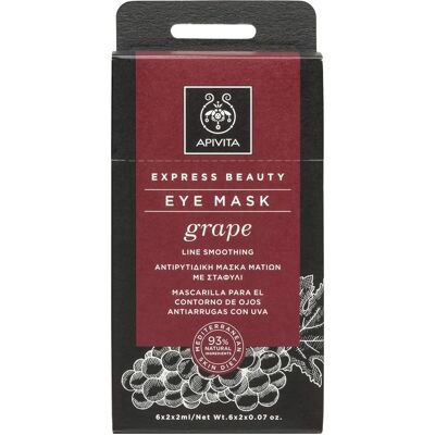 Apivita Marca Máscara de Ojos Uva 2x2 ml - Mascarilla para ojos Apivita Marca Máscara de Ojos Uva 2x2 ml - Mascarilla para ojos