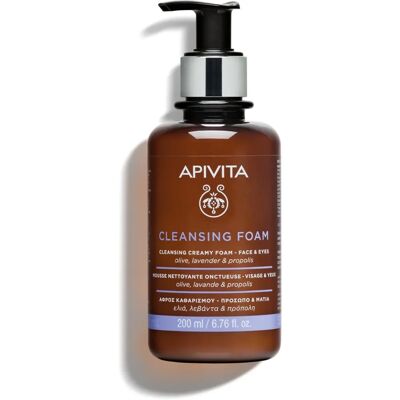 Schiuma Detergente Apivita - Viso & Occhi - Tutti i tipi di pelle Schiuma Detergente Apivita - Viso & Occhi - Tutti i tipi di pelle