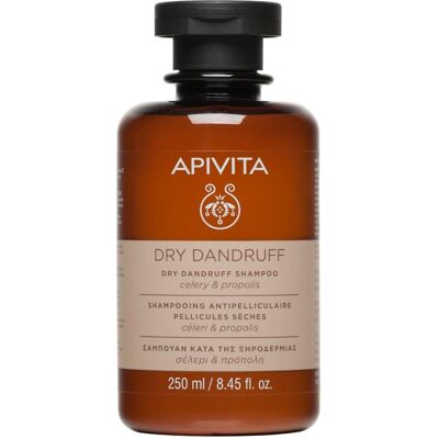 Shampoo anticaspa seco - Apivita aipo & própolis Shampoo anticaspa seco - Apivita aipo & própolis