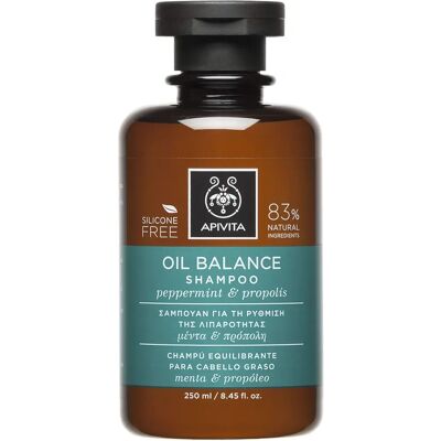 Apivita Öl-Balance Shampoo - Fettiges Haar - 250ml Apivita Öl-Balance Shampoo - Fettiges Haar - 250ml