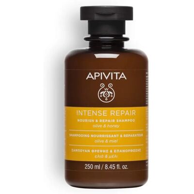 Champú Nutritivo y Reparador de Miel y Oliva - Apivita Champú Nutritivo y Reparador de Miel y Oliva - Apivita