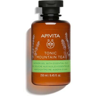 Apivita Tonic Mountain Tea Duschgel Mit Ätherischen Ölen (250ml) Apivita Tonic Mountain Tea Duschgel Mit Ätherischen Ölen (250ml)