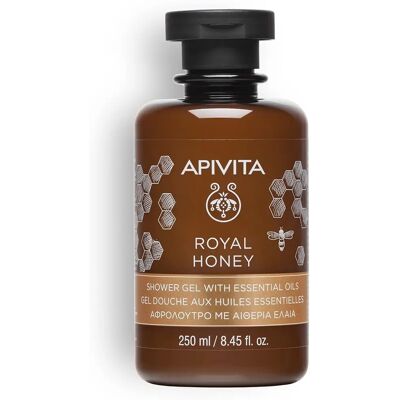 Gel Douche Miel Royale Apivita - Nourrissant, Apaisant 250ml - Publicité Gel Douche Miel Royale Apivita - Nourrissant, Apaisant 250ml - Publicité