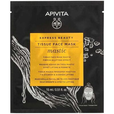 Apivita Marchio Mastic Maschera Viso - Maschera per il viso in tessuto da donna Apivita Marchio Mastic Maschera Viso - Maschera per il viso in tessuto da donna