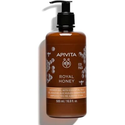Apivita Royal Honey Cremiger Duschgel - Feuchtigkeitsspendend - 500 ml Apivita Royal Honey Cremiger Duschgel - Feuchtigkeitsspendend - 500 ml