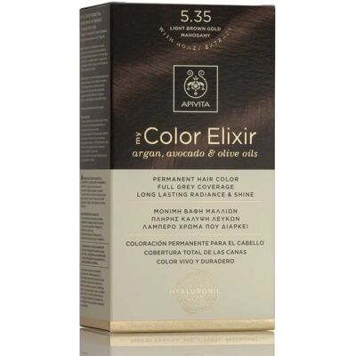 Apivita Mahogany Gold Brown Light - Hair Color Apivita Mahogany Gold Brown Light - Hair Color