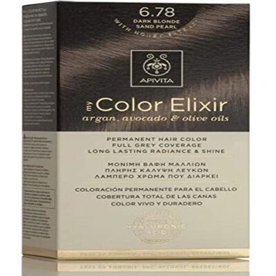 Apivita My Color Elixir Dark Blonde Permanent Hair Color - Hair Color Apivita My Color Elixir Dark Blonde Permanent Hair Color - Hair Color