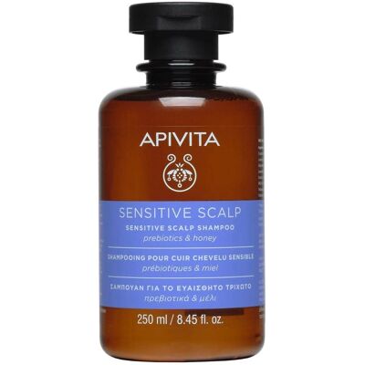 Apivita Sensitive Scalp Shampoo - Sulfate-Free, Honey, 250ml Apivita Sensitive Scalp Shampoo - Sulfate-Free, Honey, 250ml