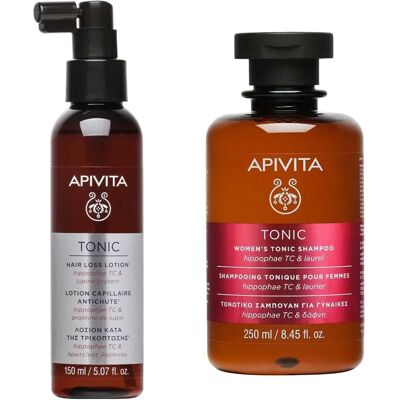 Set de Tratamiento para la Caída del Cabello Apivita - Cuidado Natural del Cuero Cabelludo Set de Tratamiento para la Caída del Cabello Apivita - Cuidado Natural del Cuero Cabelludo