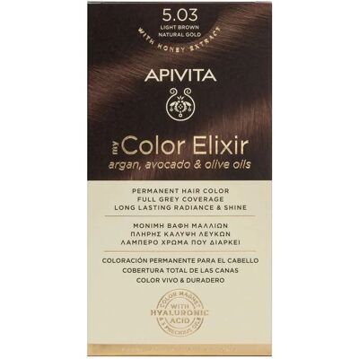 Tinta de Cabelo My Color Elixir - Castanho Dourado Natural Claro Tinta de Cabelo My Color Elixir - Castanho Dourado Natural Claro