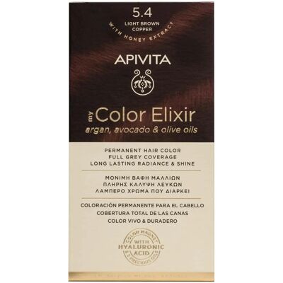 Apivita Loiro Cobre Claro - Tinta Permanente Apivita Loiro Cobre Claro - Tinta Permanente