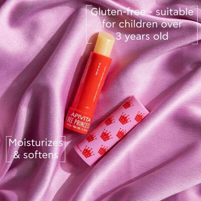 Apivita Bee Princess Bálsamo para os Lábios com Mel e Damascena - Bálsamo para os Lábios Apivita Bee Princess Bálsamo para os Lábios com Mel e Damascena - Bálsamo para os Lábios