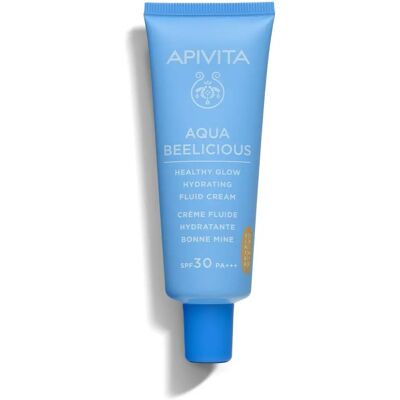 Apivita Aqua Beelicious Fluide Teinté SPF30 - Fluid Visage - Publicité Apivita Aqua Beelicious Fluide Teinté SPF30 - Fluid Visage - Publicité