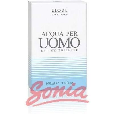 ELODE Acqua Per Uomo - Eau de Toilette - 100ml ELODE Acqua Per Uomo - Eau de Toilette - 100ml