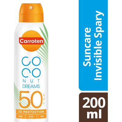 Carroten Coconut Dreams SPF 50 Sonnenschutz Spray Carroten Coconut Dreams SPF 50 Sonnenschutz Spray