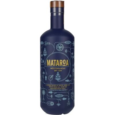 Gine sèche méditerranéenne Mataroa - Botanicals, Agrumes, Méditerranée - Publicité Gine sèche méditerranéenne Mataroa - Botanicals, Agrumes, Méditerranée - Publicité