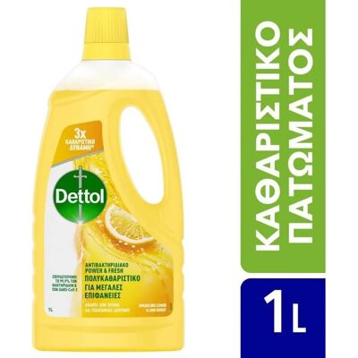 Dettol Αντιβακτηριδιακό Καθαριστικό Δαπέδου με Λεμόνι - Καθαριστικό Dettol Αντιβακτηριδιακό Καθαριστικό Δαπέδου με Λεμόνι - Καθαριστικό
