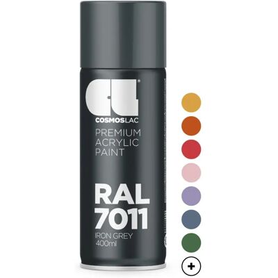 Cosmos Lac RAL 7011 Zinkgrau Sprayfarbe - Spray Paint Cosmos Lac RAL 7011 Zinkgrau Sprayfarbe - Spray Paint