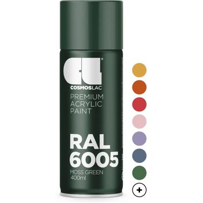 Cosmos Lac RAL 6005 Grün Moos Spray - Sprühfarbe Cosmos Lac RAL 6005 Grün Moos Spray - Sprühfarbe