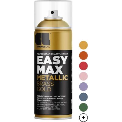Easy Max Metallic Cosmos Lac Spray - Messing 901 - Farbe Easy Max Metallic Cosmos Lac Spray - Messing 901 - Farbe