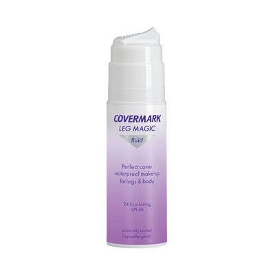 Covermark Leg Magic Fluid Shade 59 - Maquillage étanche pour jambes et corps - Publicité Covermark Leg Magic Fluid Shade 59 - Maquillage étanche pour jambes et corps - Publicité