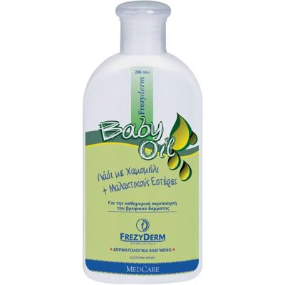 Frezyderm Baby Öl 200ml - Sanfter Feuchtigkeitsspender für Babys Frezyderm Baby Öl 200ml - Sanfter Feuchtigkeitsspender für Babys