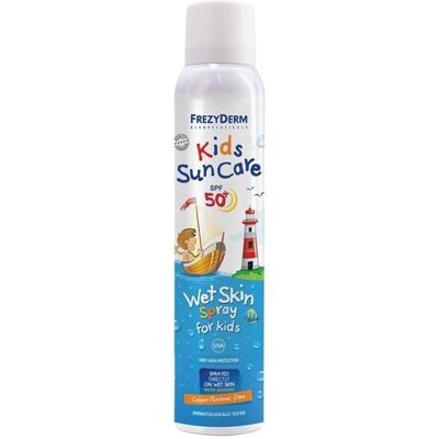 Frezyderm - SPF 50+ Nasses Hautspray - Sonnenschutz für Kinder Frezyderm - SPF 50+ Nasses Hautspray - Sonnenschutz für Kinder