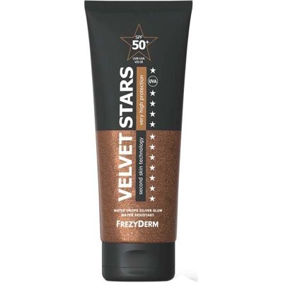 Frezyderm Velvet Stars SPF50+ Crema Solare a Larga Gamma - Per Pelli Sensibili & Chiare Frezyderm Velvet Stars SPF50+ Crema Solare a Larga Gamma - Per Pelli Sensibili & Chiare