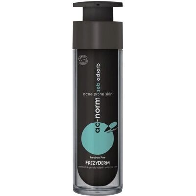Frezyderm Ac-Norm Seb Adsorb Κρέμα - Μη φαγεσωρογόνο, Ματ όψη, 50ml Frezyderm Ac-Norm Seb Adsorb Κρέμα - Μη φαγεσωρογόνο, Ματ όψη, 50ml