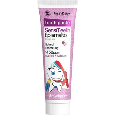 Frezyderm SensiTeeth Epismalto Zahnpasta - 1450ppm - Kinder Natürliche Emaillpflege Frezyderm SensiTeeth Epismalto Zahnpasta - 1450ppm - Kinder Natürliche Emaillpflege