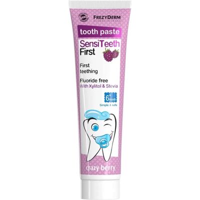 Frezyderm Πρώτα Δόντια SensiTeeth Οδοντόκρεμα - Προστατεύει τα πρώτα δόντια - 40ml Frezyderm Πρώτα Δόντια SensiTeeth Οδοντόκρεμα - Προστατεύει τα πρώτα δόντια - 40ml