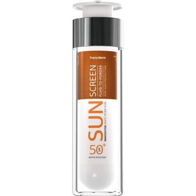 Frezyderm SPF50+ Fluid-zu-Puder Sonnenschutz Frezyderm SPF50+ Fluid-zu-Puder Sonnenschutz