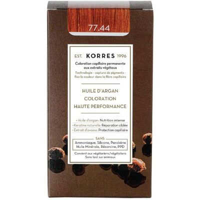 Korres Argan Oil Intensive Copper Blonde - Haarfarbe Korres Argan Oil Intensive Copper Blonde - Haarfarbe