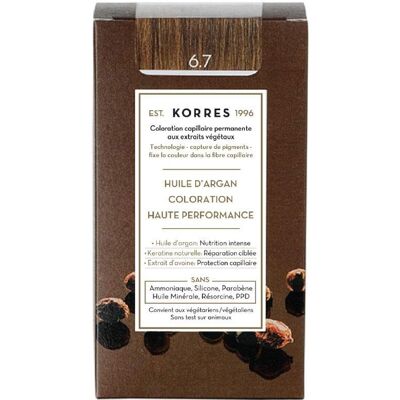 Korres Arganöl Cocoa Haarfärbemittel - Langanhaltend & Vegan Korres Arganöl Cocoa Haarfärbemittel - Langanhaltend & Vegan
