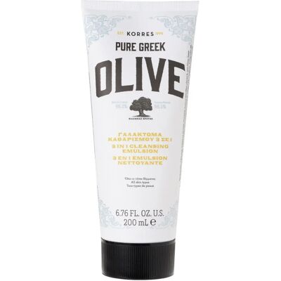 Korres Olive 3-in-1 Ansiktsrens Korres Olive 3-in-1 Ansiktsrens