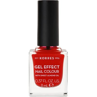 KORRES Selyem Mandula Hatású Körömlakk - Korall Piros - 11ml KORRES Selyem Mandula Hatású Körömlakk - Korall Piros - 11ml