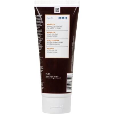 Korres Post-Farben Conditioner mit Arganöl - Langanhaltende Farbe Korres Post-Farben Conditioner mit Arganöl - Langanhaltende Farbe