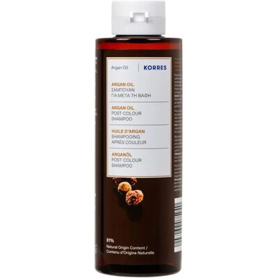 Korres Post-Farb-Arganöl-Shampoo - Shampoo für coloriertes Haar Korres Post-Farb-Arganöl-Shampoo - Shampoo für coloriertes Haar