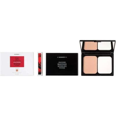 Korres Polvo Iluminador Segunda Piel Rosa Silvestre WRP3 - Polvo Korres Polvo Iluminador Segunda Piel Rosa Silvestre WRP3 - Polvo
