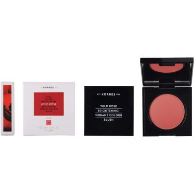 Korres Rose Sauvage Blush 5.5g - Blush - Publicité Korres Rose Sauvage Blush 5.5g - Blush - Publicité