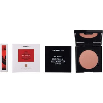 Korres Wild Rose Brightening Vibrant Colour Blush Light Bronze - Blush - Publicité Korres Wild Rose Brightening Vibrant Colour Blush Light Bronze - Blush - Publicité