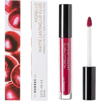 Korres Fig Matt Lipstick - Langanhaltende, Reiche Farbe Korres Fig Matt Lipstick - Langanhaltende, Reiche Farbe