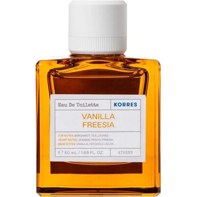 Korres Vanília Freesia Eau de Toilette - 50ml Korres Vanília Freesia Eau de Toilette - 50ml